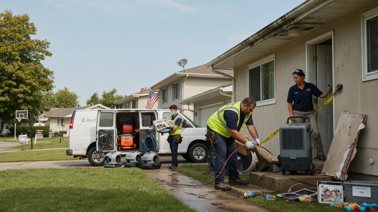 Water Damage Restoration in Brashear, TX near me
